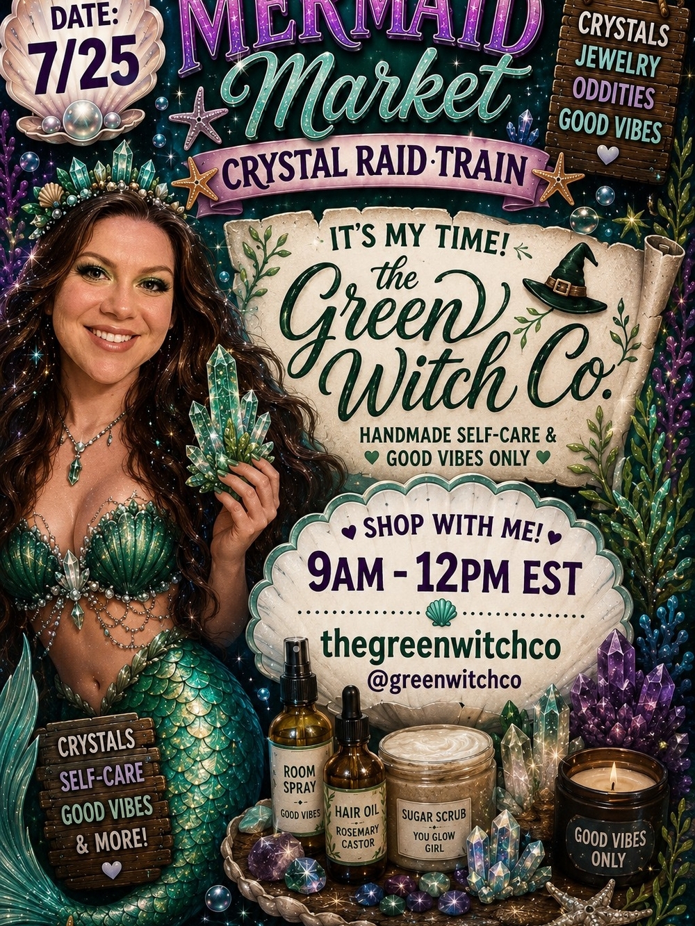 Mermaid Market Raid Train 7/25